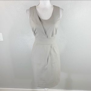 J. Crew Beige Boardroom Fine Cotton Sheath Dress 4